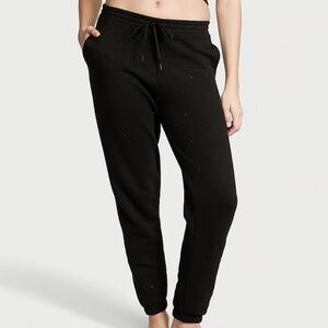 Victoria’s Secret 🆕 NWT Cotton Fleece Gym Pants, Women’s Size XL, Very Soft!